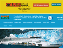 Tablet Screenshot of discoveralaska.biz